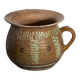 Old glazed ceramic pot – Central Europe, around 1930