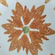 Set of 6 Vintage Italian Ironstone Plates S. Giovanni Valdarno