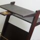 Wooden sofa end magazine holders