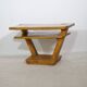 Mid-Century Elmwood Coffee Table in Solid Wood, Germany, 1960s