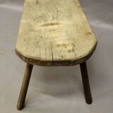 Brutalist Chestnut Table