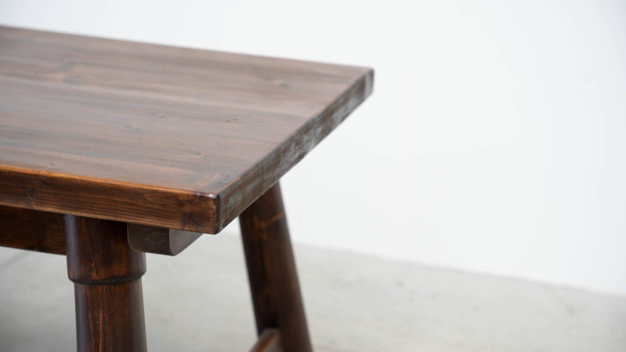 French brutalist dining table inspired by Georges Robert