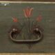 Antique Painted Folk art bridal chest