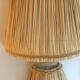 Pair of rush wall lamps