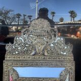 Napoleon III gilded pareclose mirror