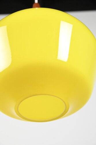 Yellow Pendant Light from Holmegaard