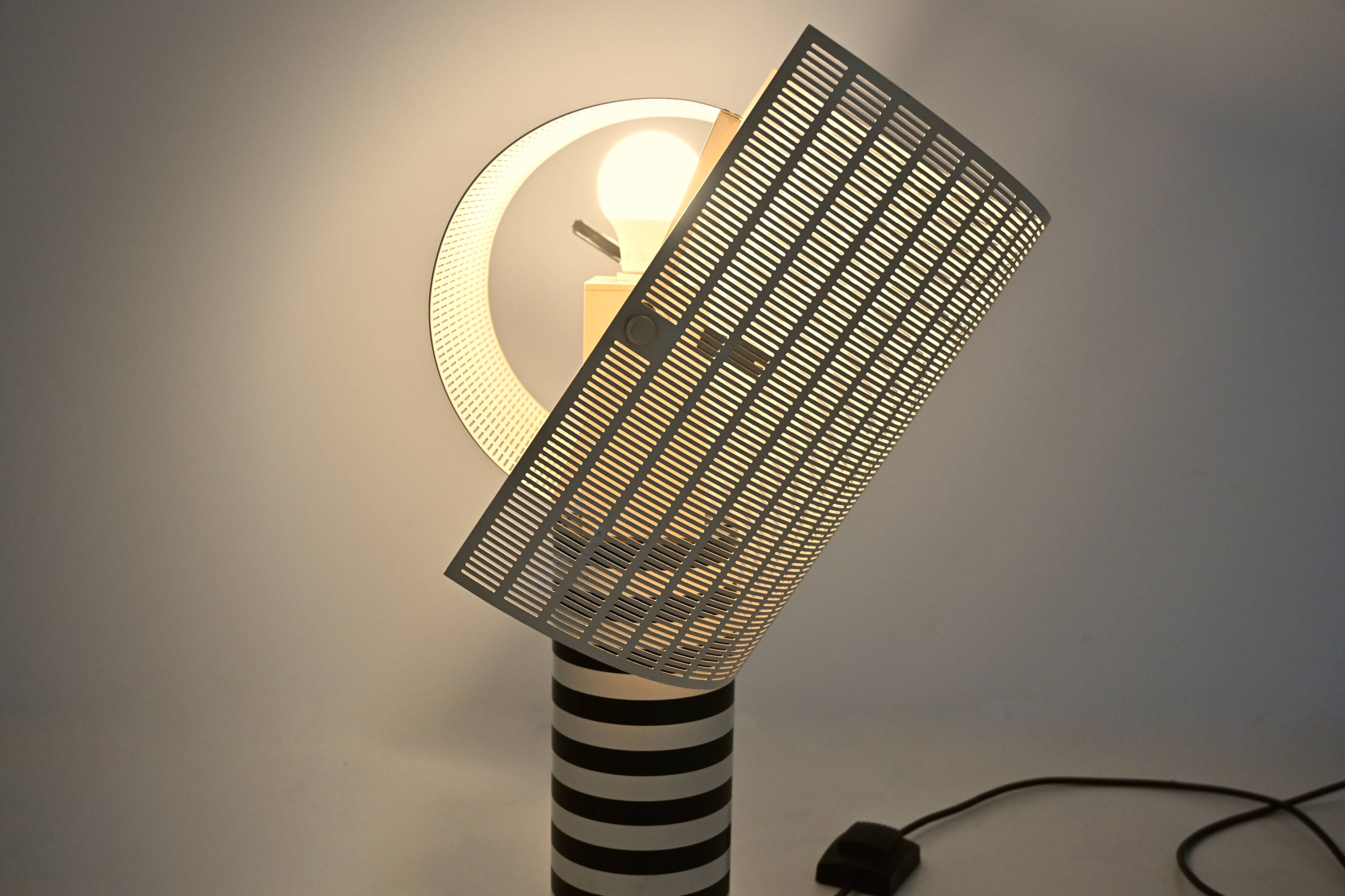 Shogun table lamp by Mario Botta for Artemide, 1986
