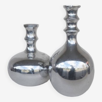 Space Age Vase Duo