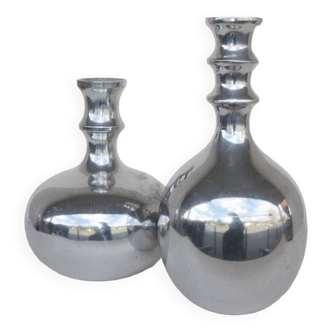 Space Age Vase Duo