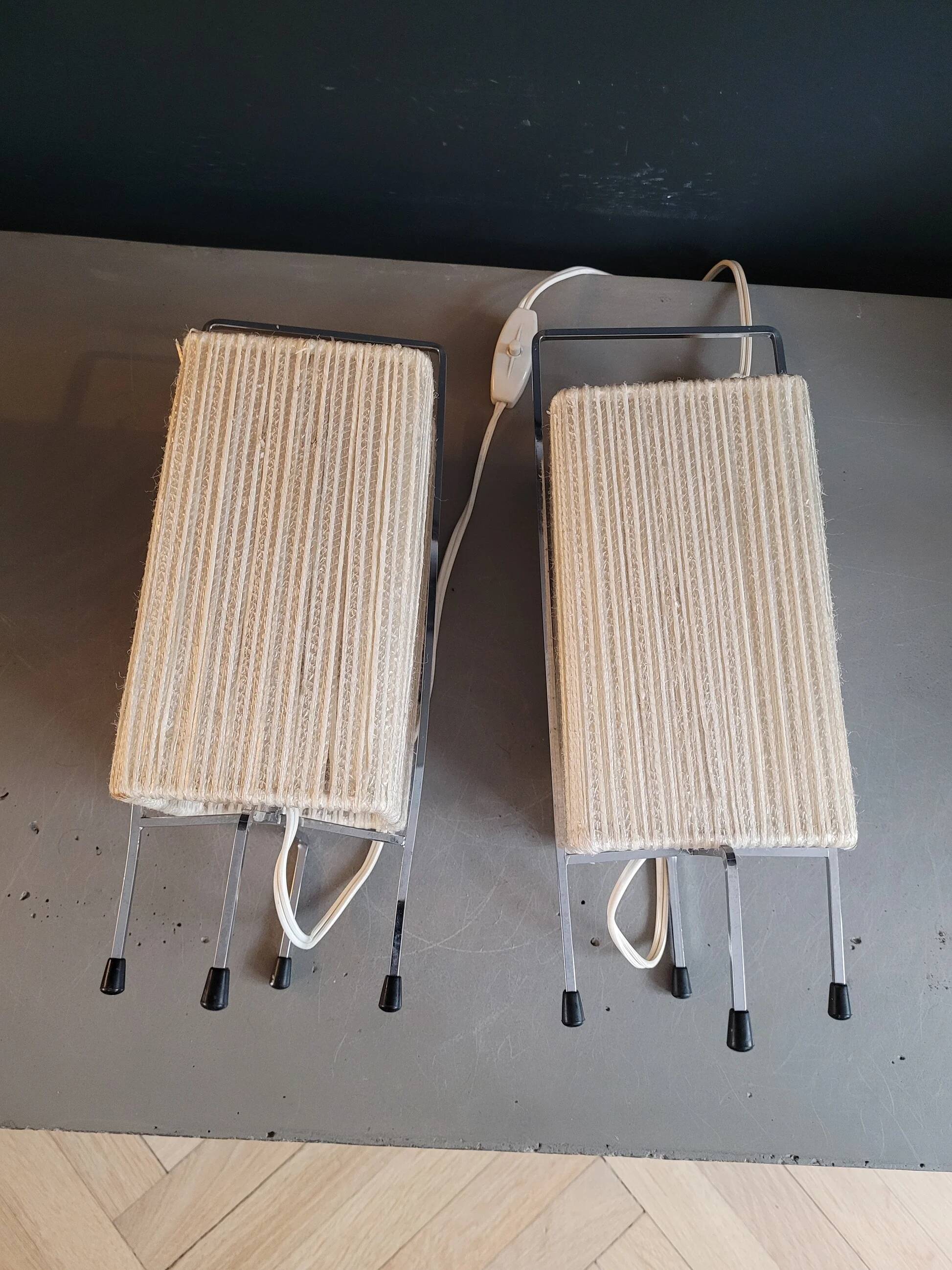 Pair of vintage lamps - Ref 839
