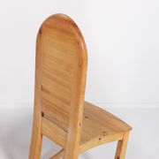 Set of 6 Swedish solid pine chairs by Sven Larsson Möbelshop