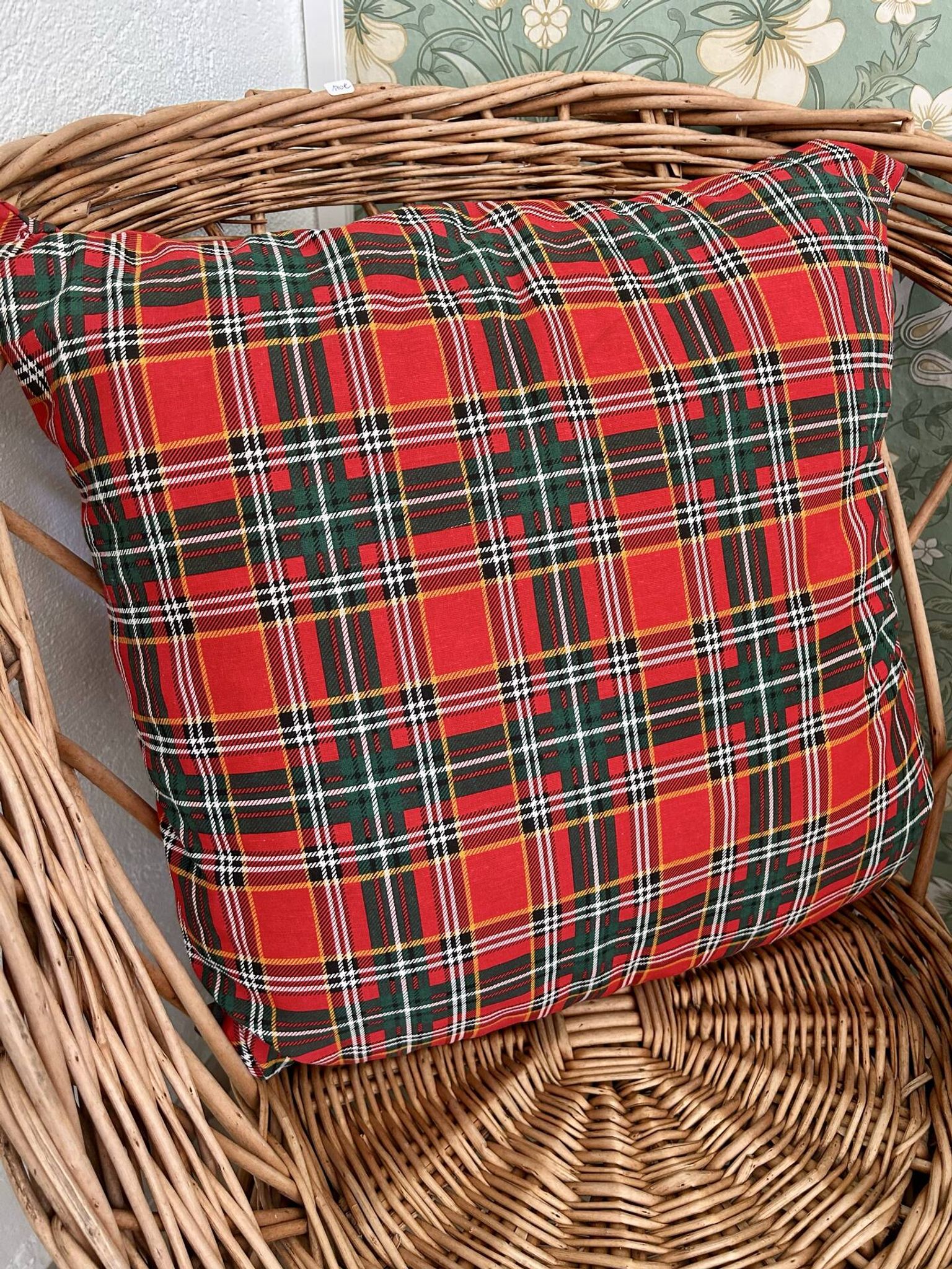 Grand coussin tartan