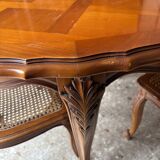 Regency style table and 4 chairs