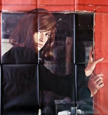 Original poster 120x160 cm red desert 1964 Michelangelo Antonioni Monica Vitti