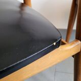 Set of 4 vintage Scandinavian chairs 1960
