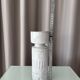 Vintage West German Ceramic Candle Holder / Vase – Ivory Relief – 1970s