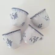 Blue coffee cup Niderviller 1970 - 1980