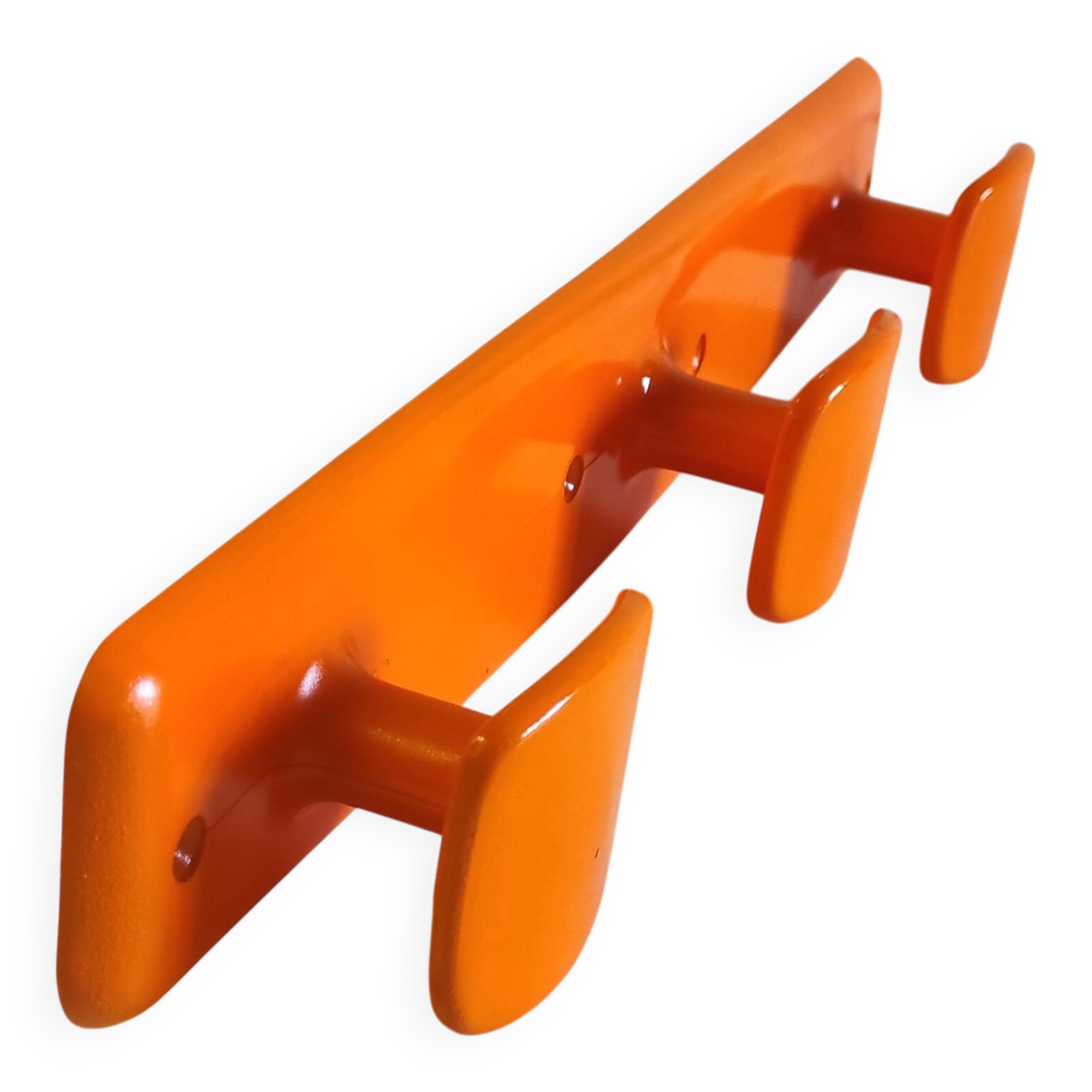 Syla Orange Coat Rack - 1970s