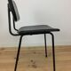 Airborne chair, Carolina Prefacto, 1950, metal and black skai