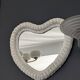 Vintage 80s rattan mirror