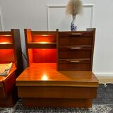 Scandinavian bedsides pair