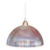 Suspension en verre holophane 1950