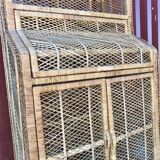 Rattan bookcase 1960