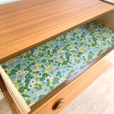 Teak chest of drawers 60s