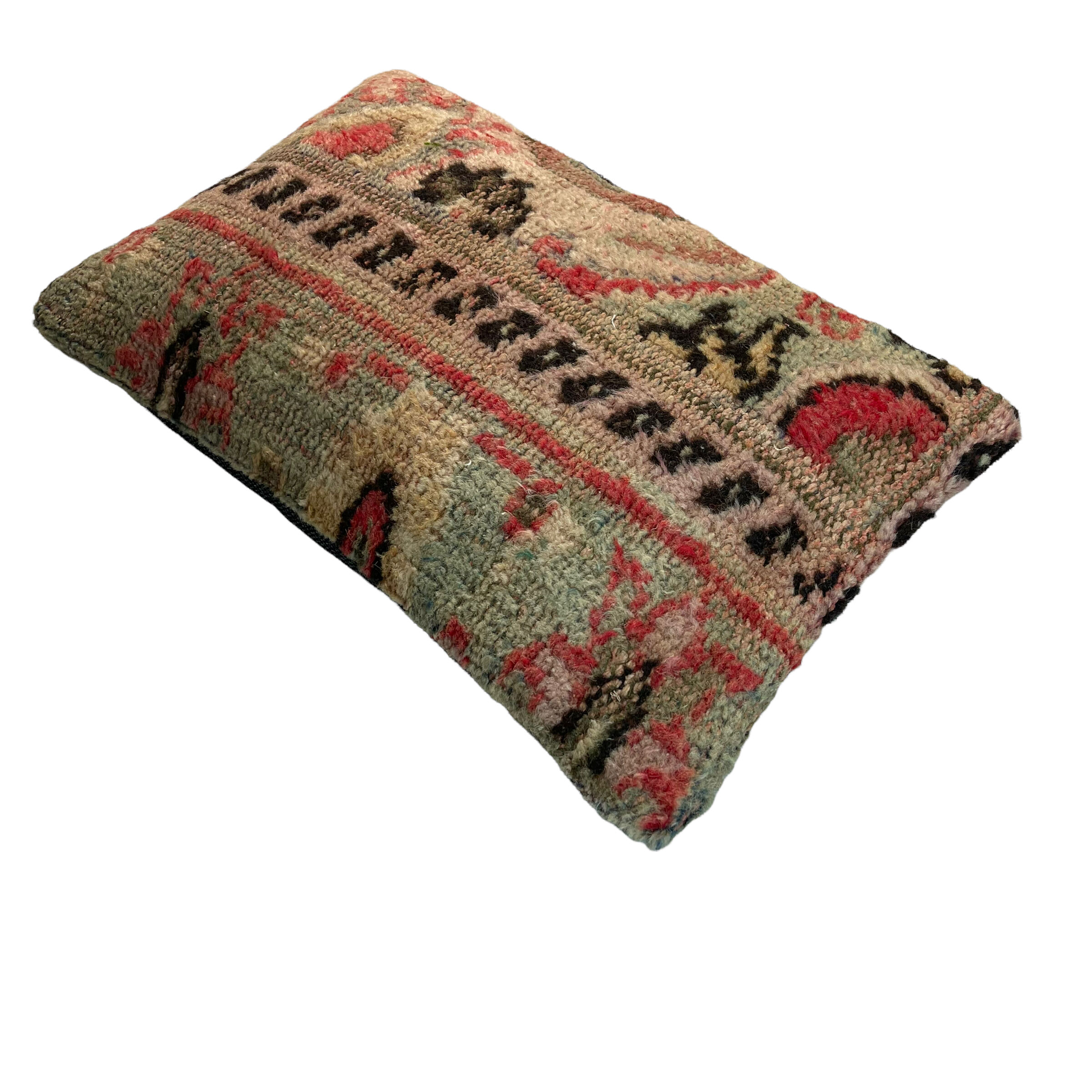 Housse de coussin de tapis turc vintage 30 x 50 cm
