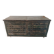 Wooden printing marble and cast iron top