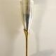 Vase chalice brass and silver