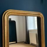 Louis-Philippe beaded mirror 125.5cm/83cm