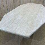 Travertine table from the 1970s from Roche Bobois