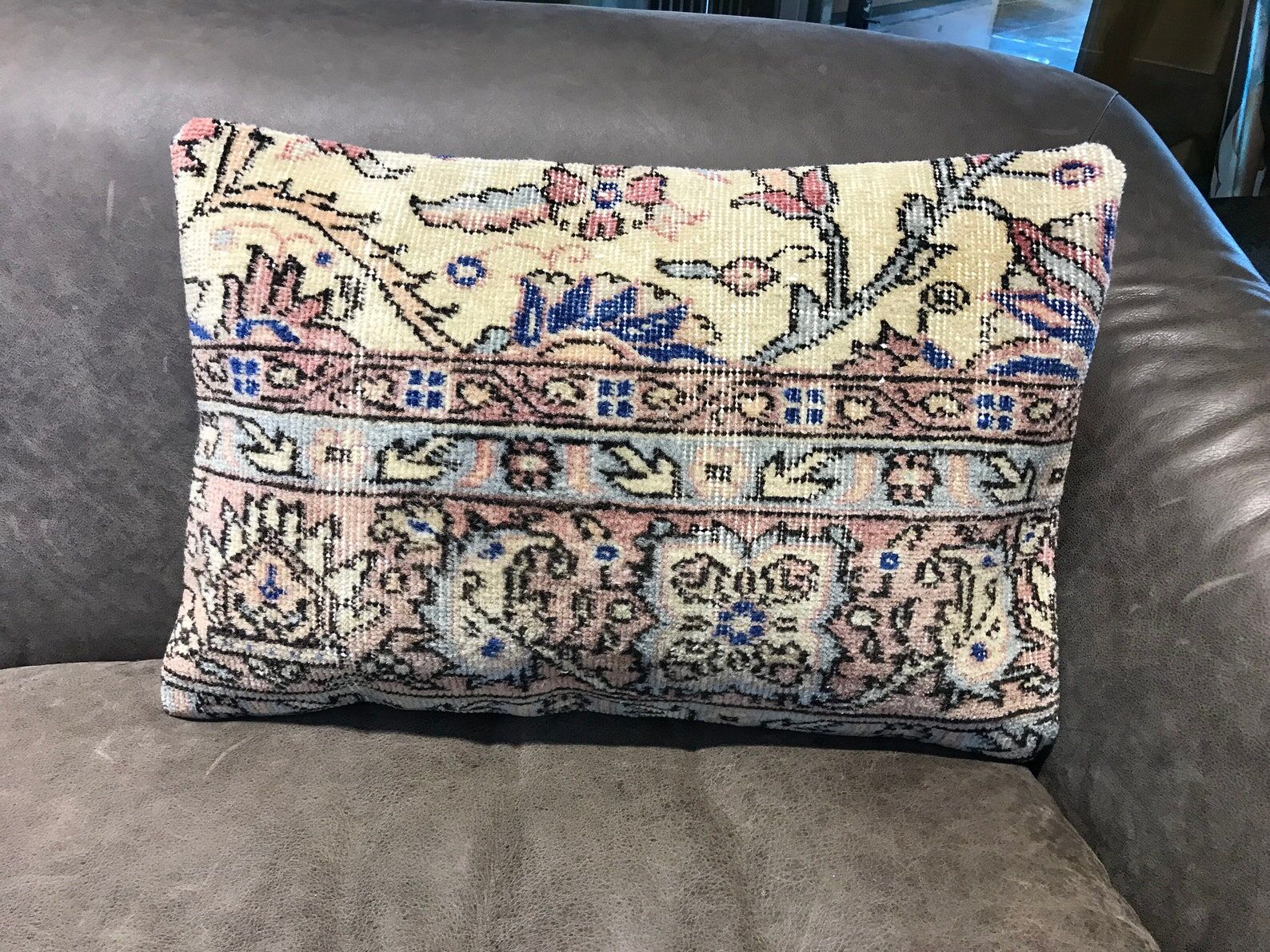 Faded Cushion Cover, Outdoor Pillow 40x60cm