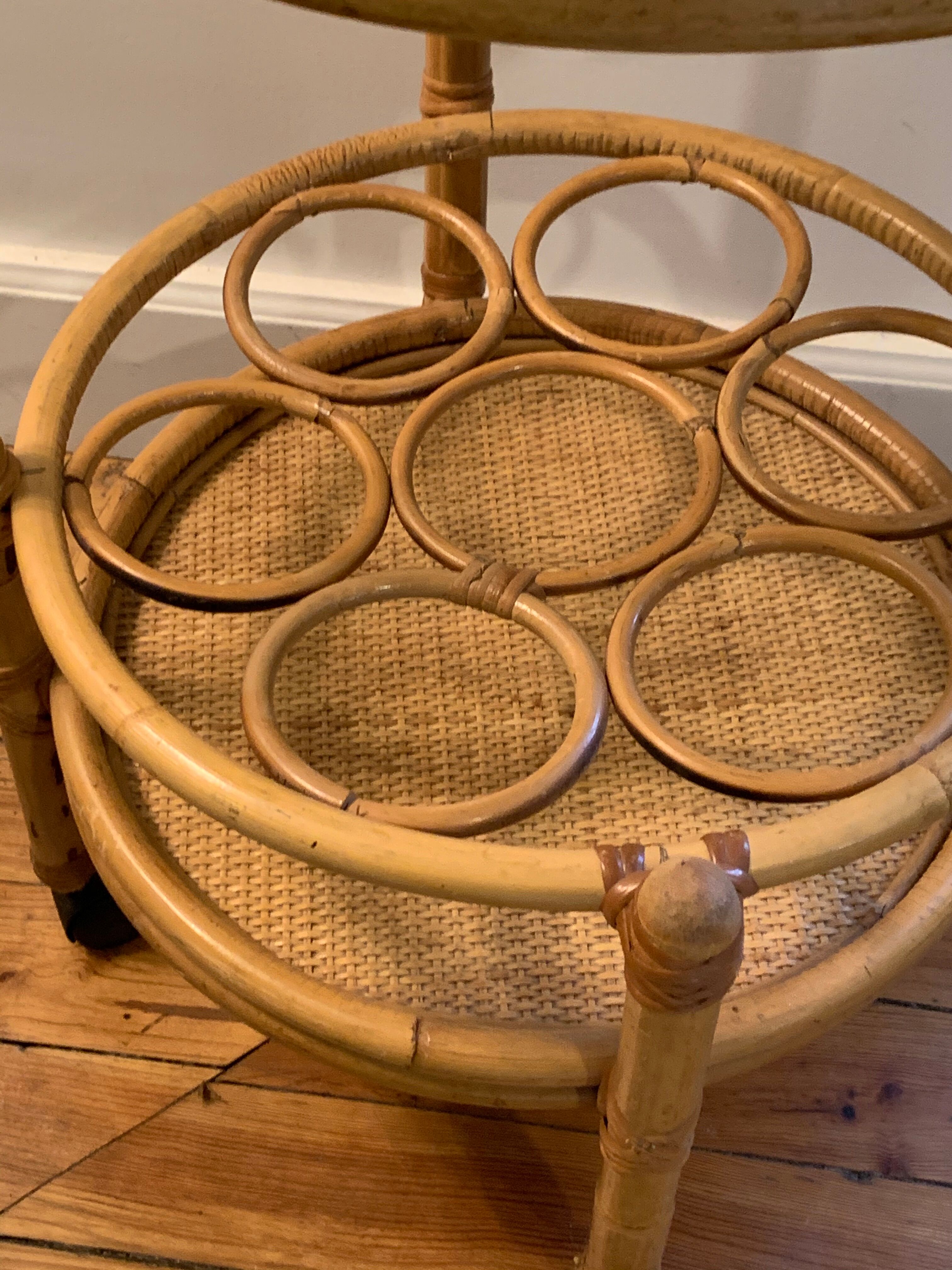 Rattan bar or dessert