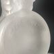 Zoomorphic carafe (28 cm) in Italian frosted glass - 1970s