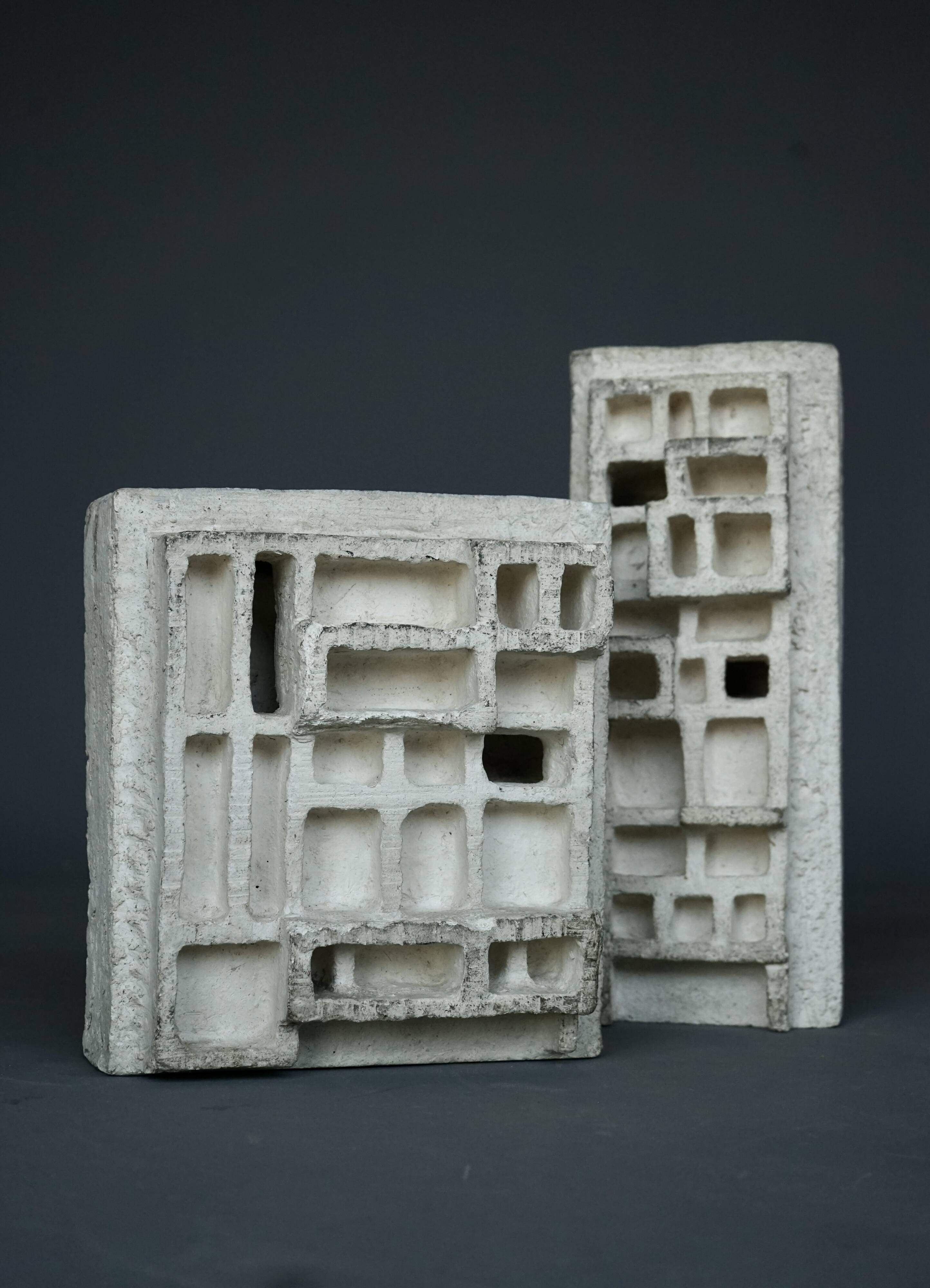 Brutalist Architectural Abstract Sculptures. 1960s