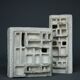 Brutalist Architectural Abstract Sculptures. 1960s