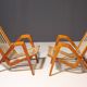 Pair of armchairs by Janěk Vaněk for Krásná Jizba, 1940´s, Czechoslovakia