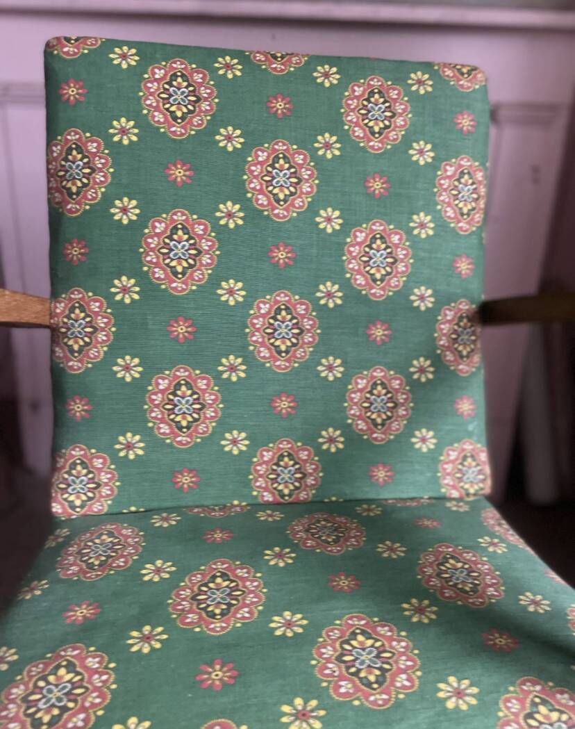 Bridge armchair, 1900 period