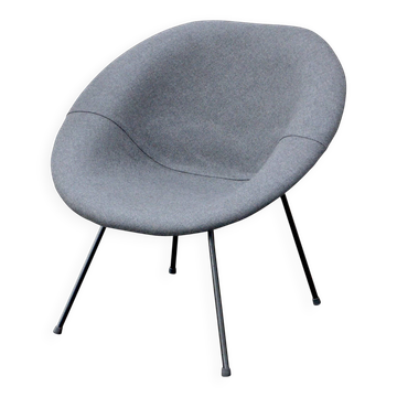 Rare fiberglass armchair by Claude Vassal for Magasins Pilotes – circa 1950