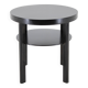 1940s Art Deco Round Coffee Table , Czechoslovakia