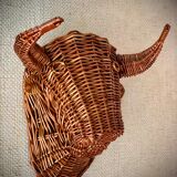 Rattan bull head