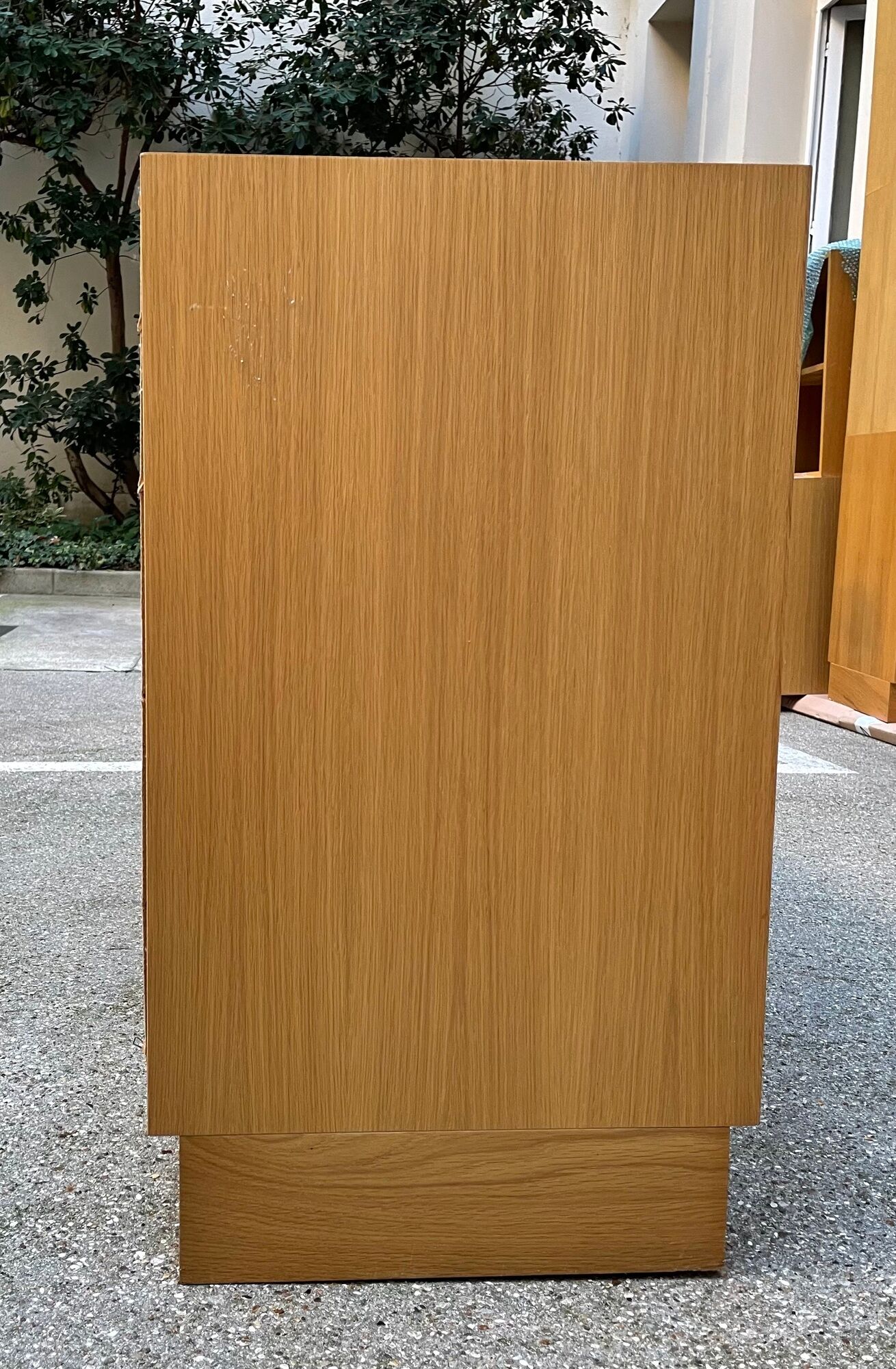 Chest of drawers with 5 drawers in light oak, Danish production from the 60s/70s.