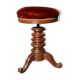 Piano stool on foot tripod XlXth
