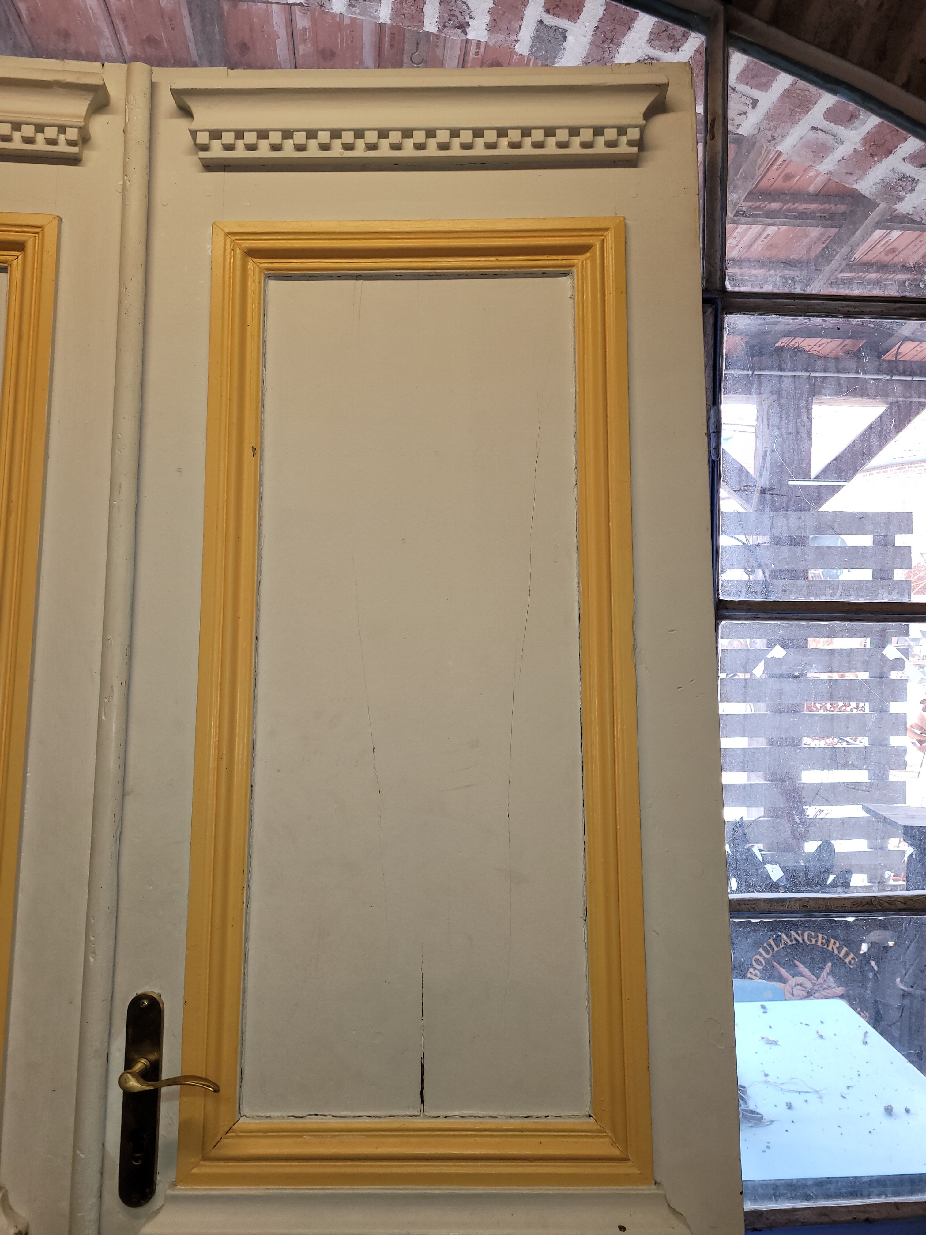 Pair of old doors