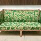 Convertible Two-Seater Sofa / Daybed in Bamboo Style, France 1960s