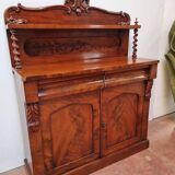 Small English mahogany buffet - 1920s