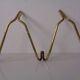 Mid-Century Brass Coat Hooks, 1950s, Set of 2