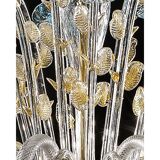 Lustre en verre de Murano début du 21ème siècle